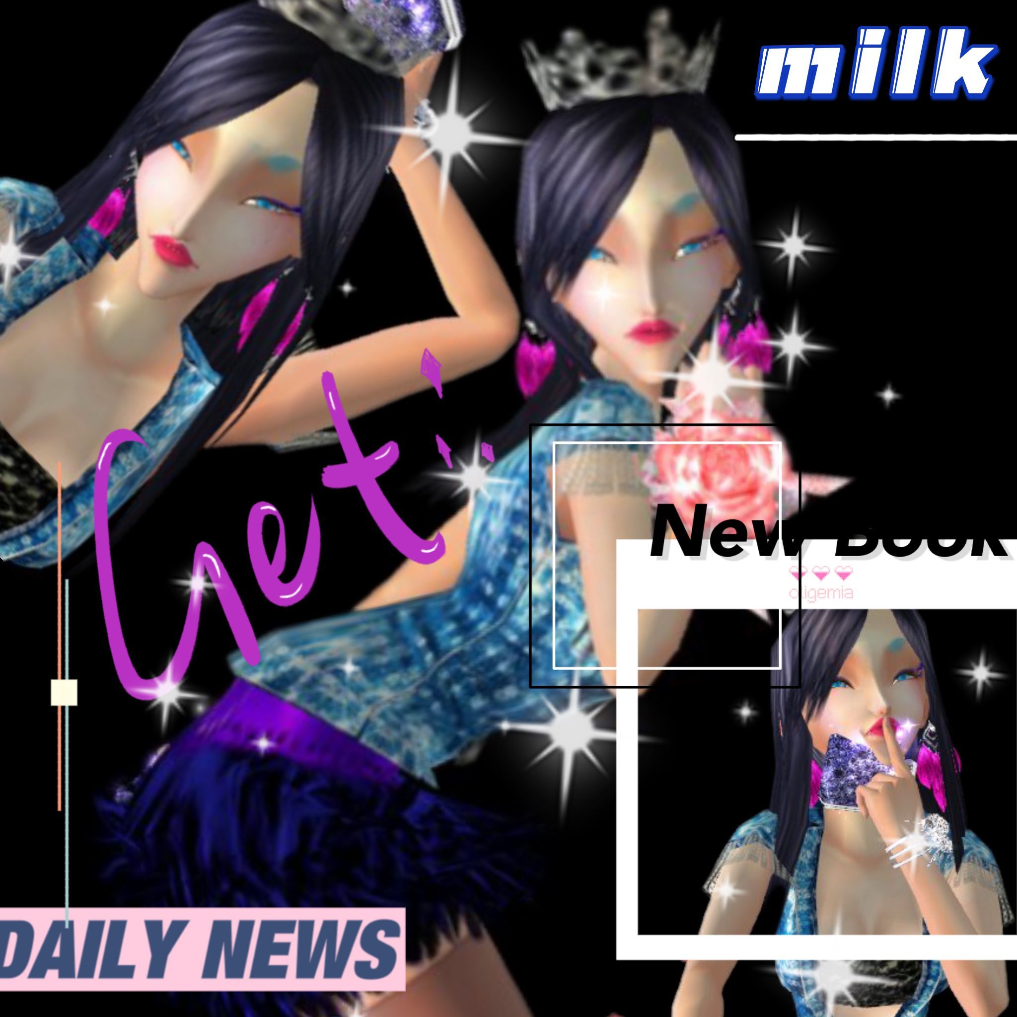 milk！有偿~蓝色妖姬