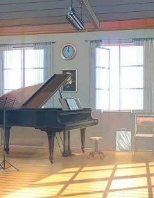 校园-音乐教室