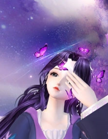 紫色仙子