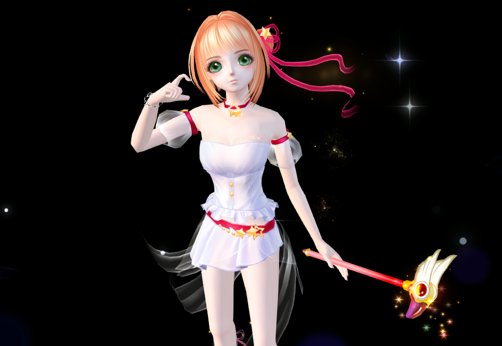 嘿 是魔卡少女樱哦