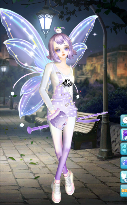 今天是香芋紫 特别迷这款翅膀。