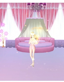 【原创炫舞3D全景房间】是心动的粉色房间呀~